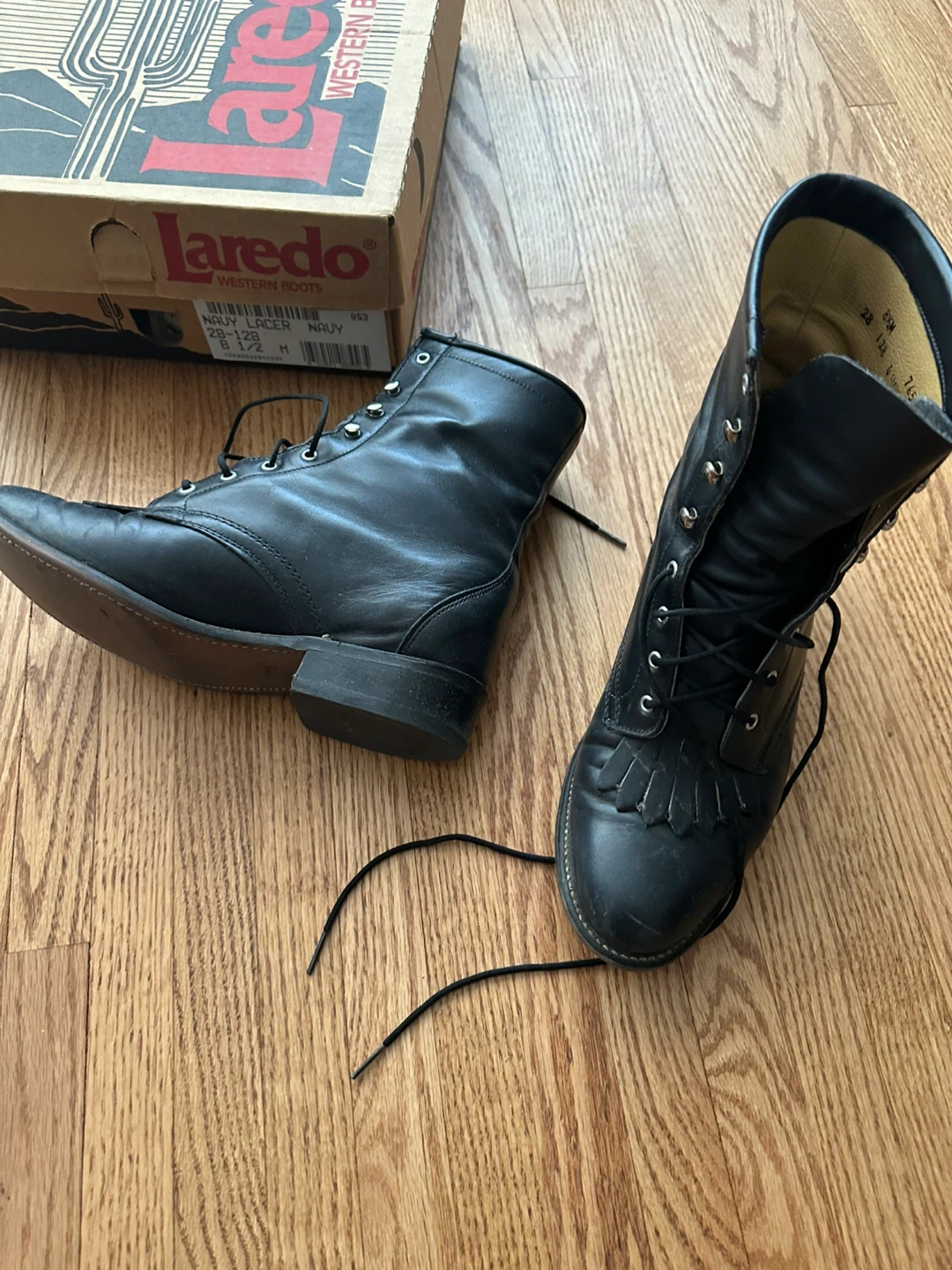 Laredo Western Boots - Navy Lacer - photo 2