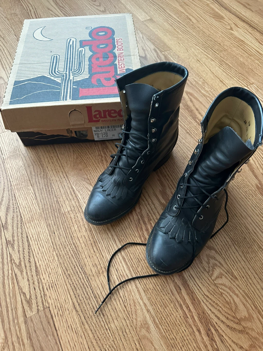 Laredo Western Boots - Navy Lacer - photo 3
