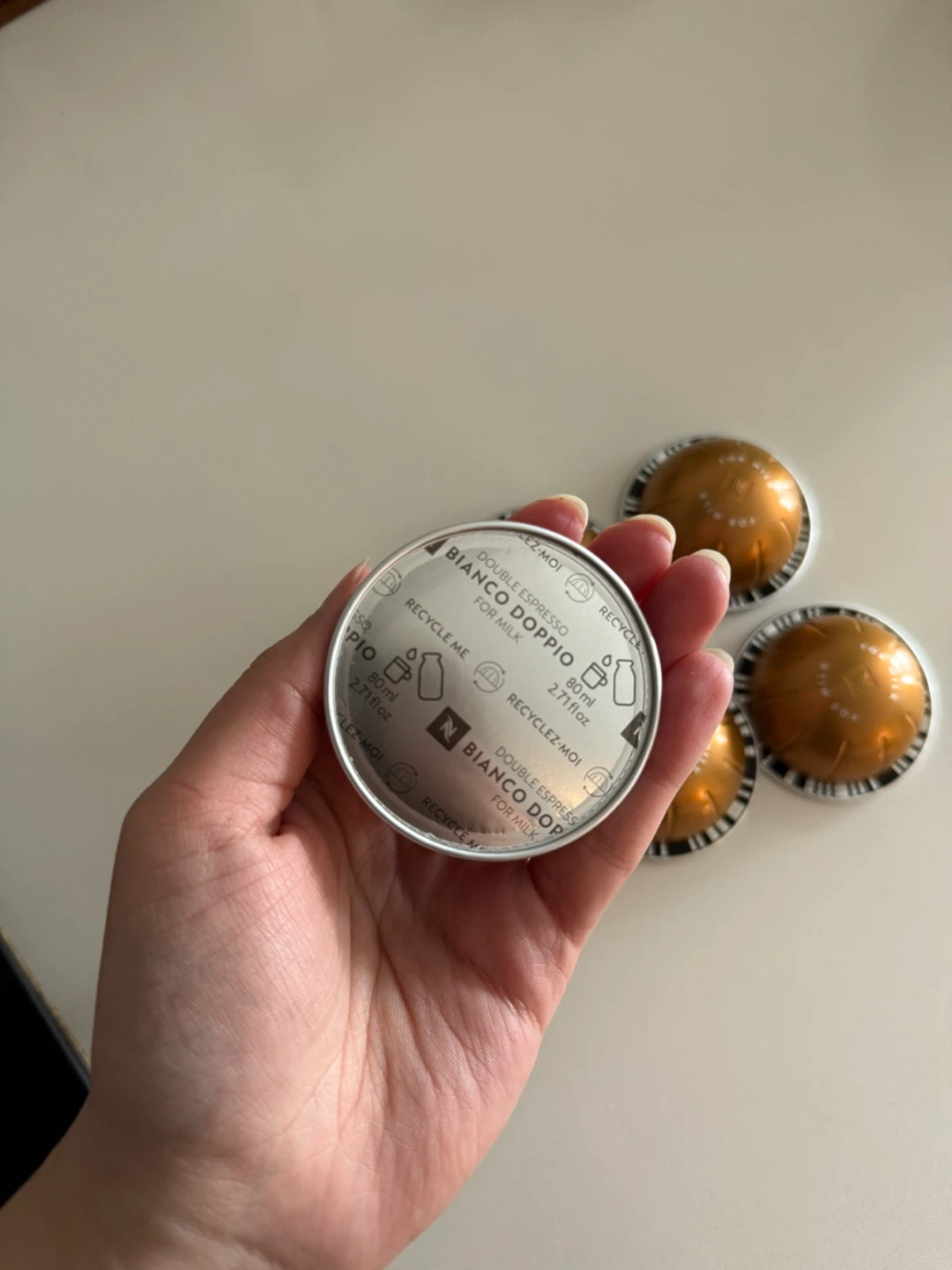 Nespresso Pods – 7 Capsules Bianco Doppio - photo 2