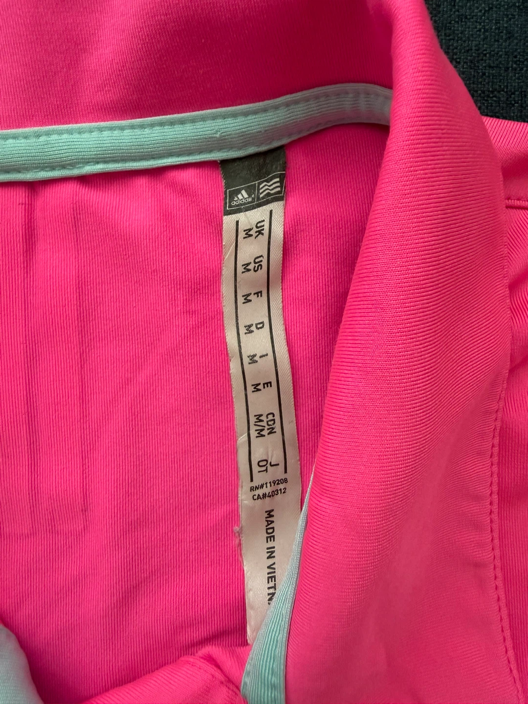 Adidas Women's Pink Golf Polo Shirt Size M - photo 3