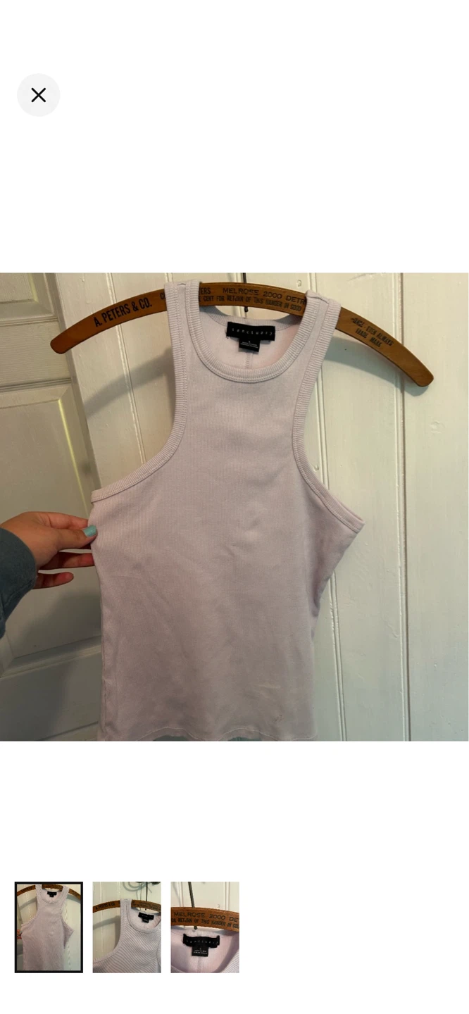 Sanctuary Ribbed Tank Top - Size L