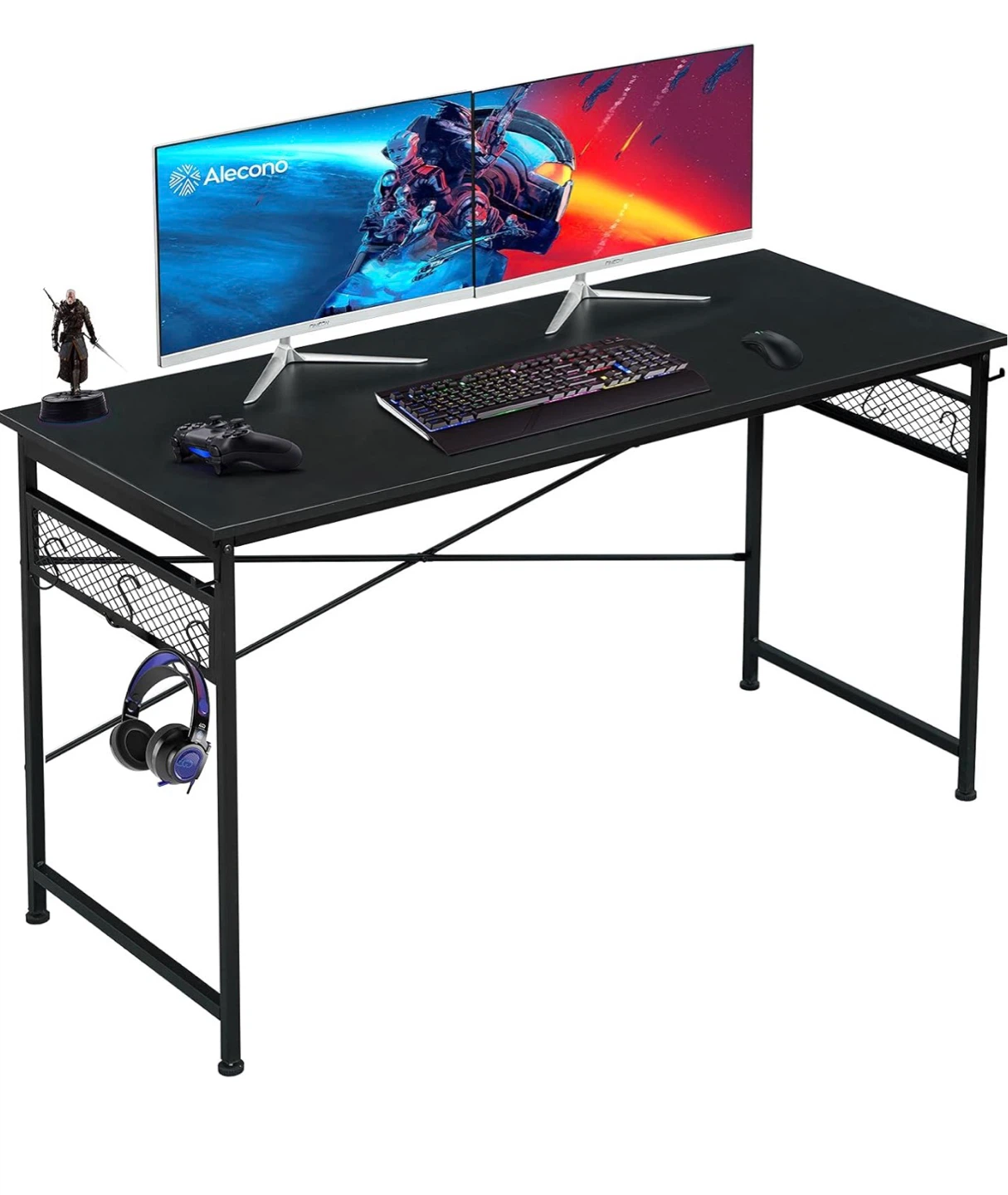 Alecono Black Computer Desk - photo 3