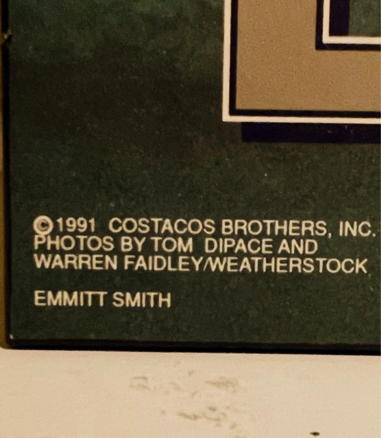 Emmitt Smith Texas Twister Poster - photo 2