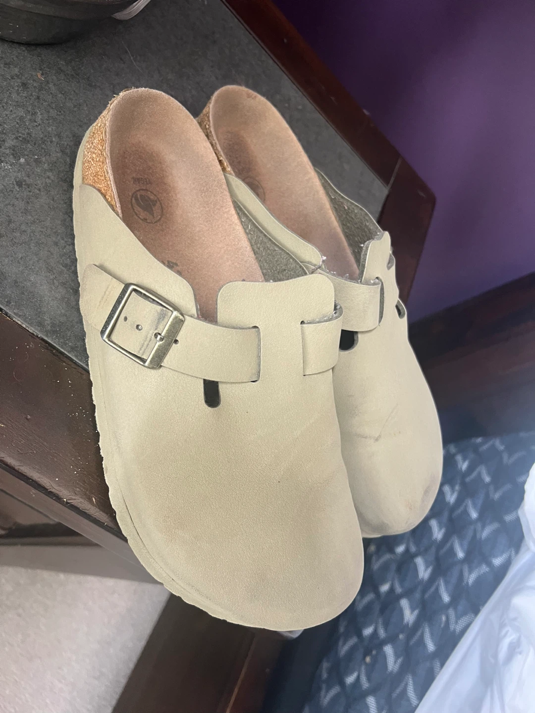 Mens Birkenstock Vegan Clogs Size 10