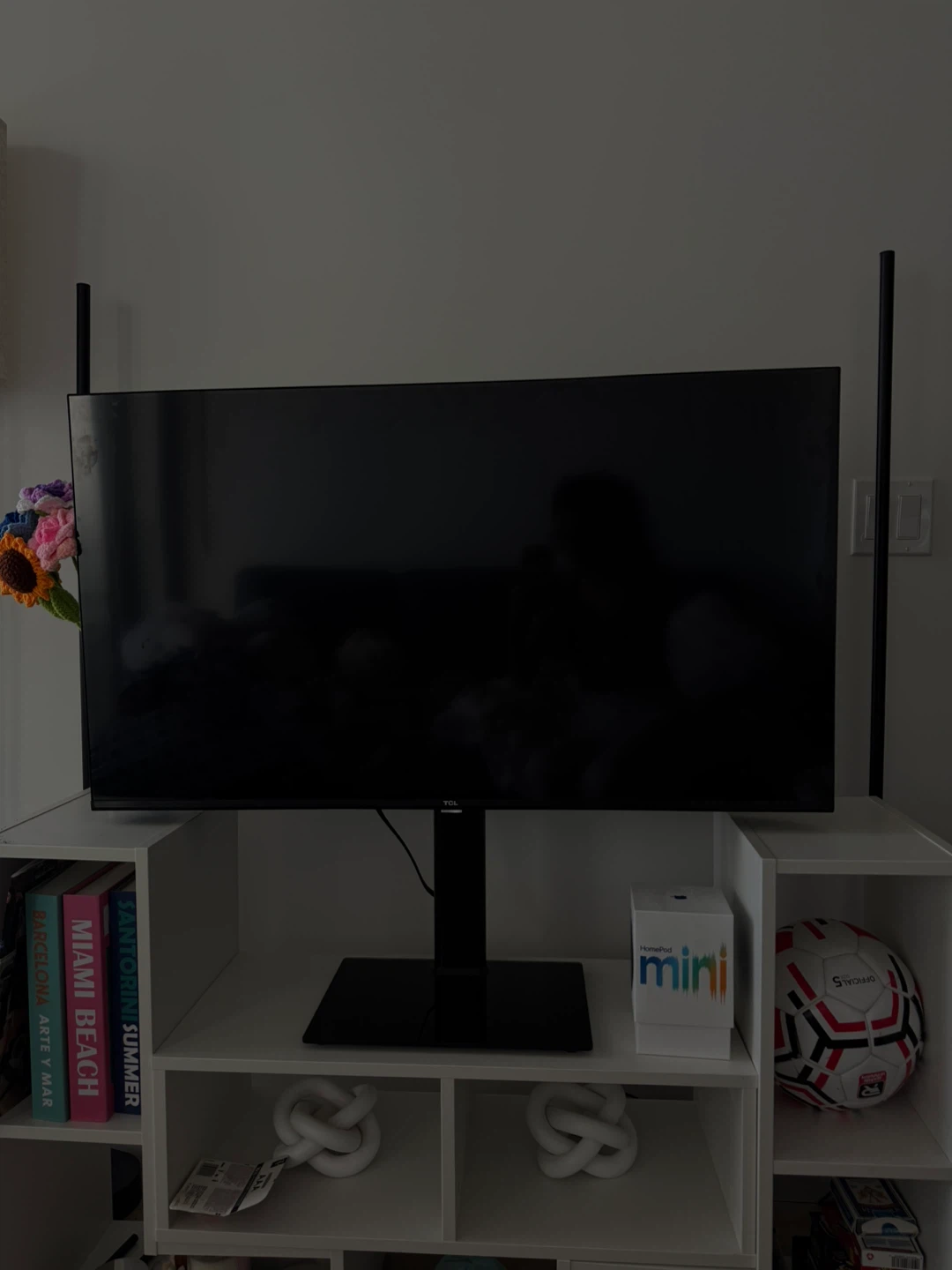 TCL 40" Smart TV with adjustable TV Stand
