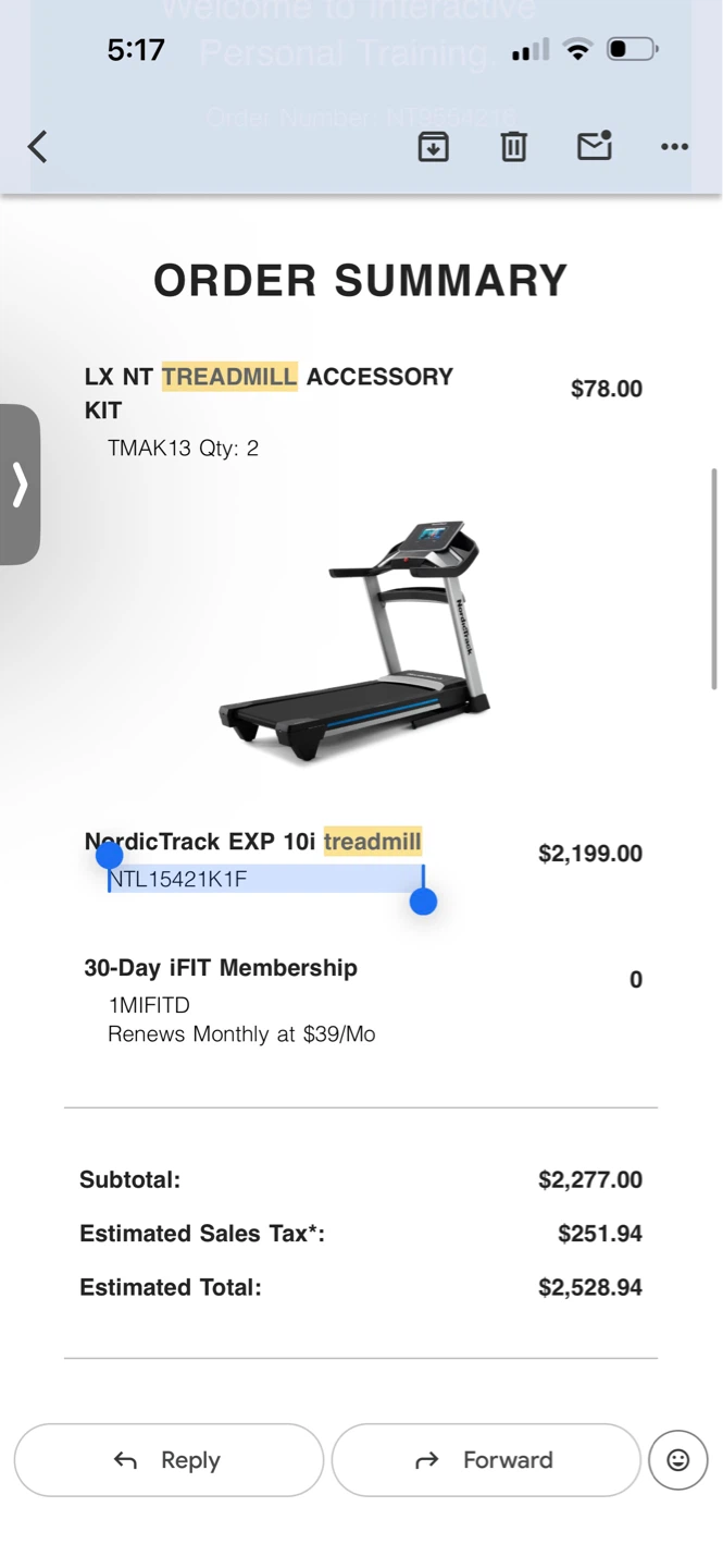 NordicTrack EXP 10i Treadmill - photo 4