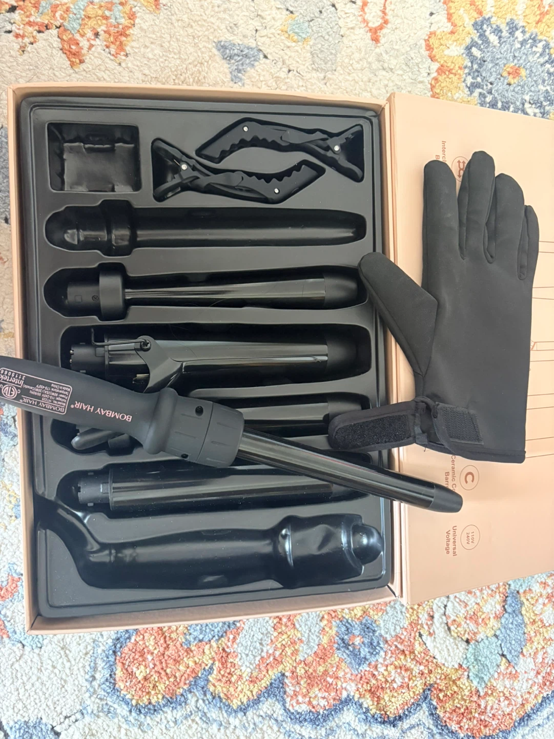 Bombay Hair 5-in-1 Curling Wand Set - photo 4