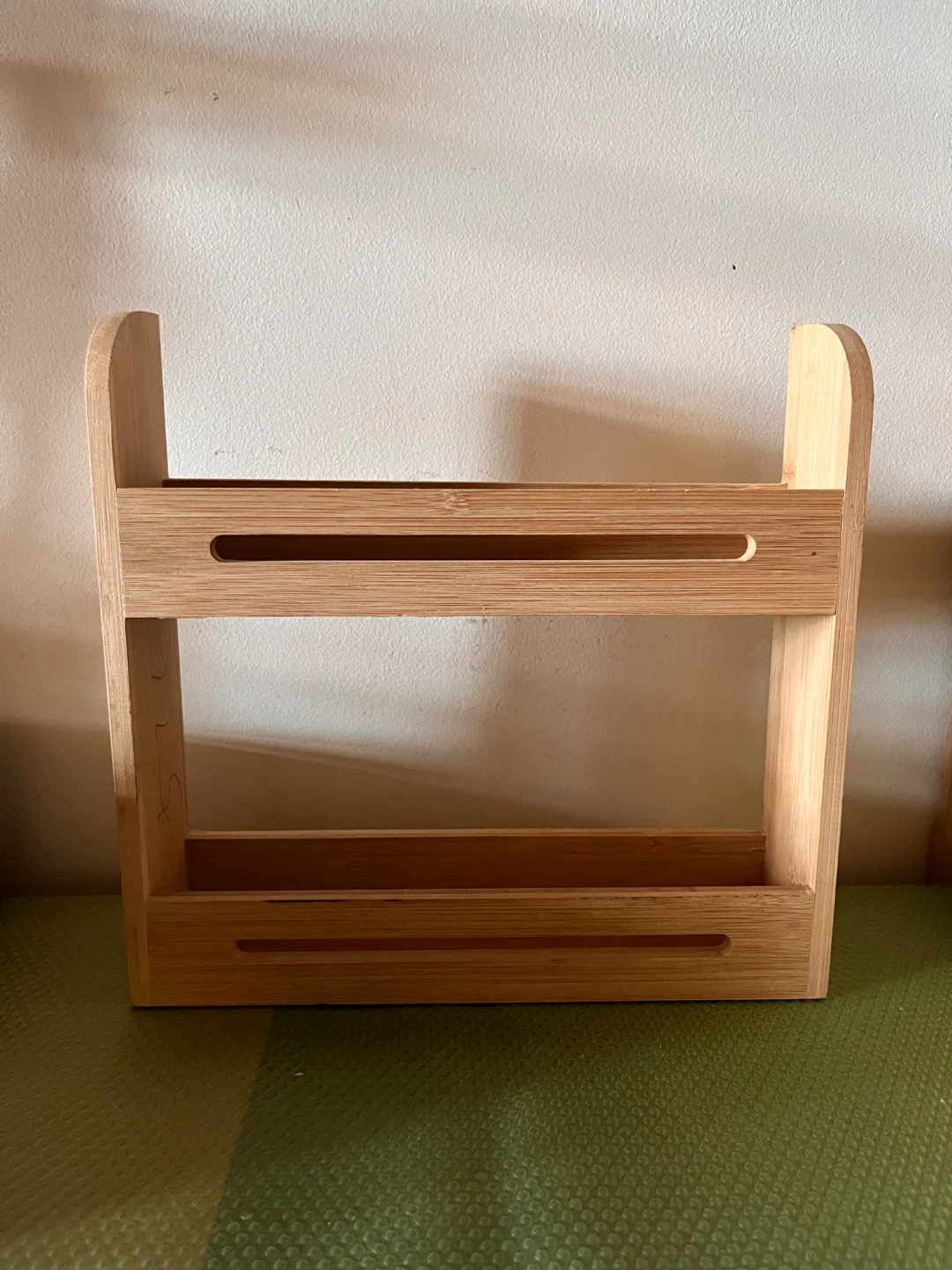 NEW Wooden Spice Rack Shelf