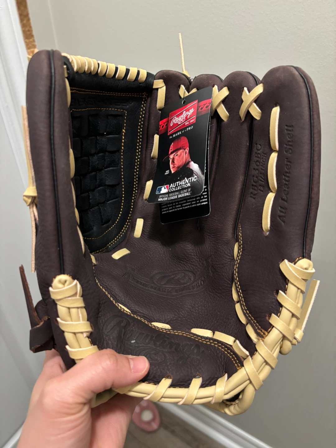 Rawlings 12.5 Leather Baseball Glove