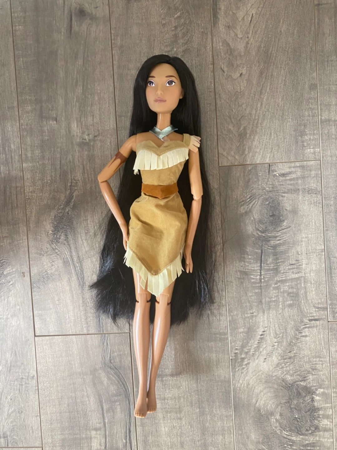 Disney Store 17" Singing Pocahontas Doll large scale