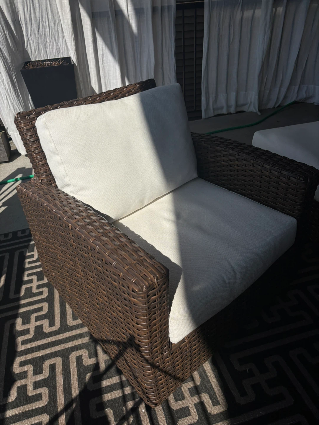 Ratana Sectional Sofa + gliding chairs - photo 5