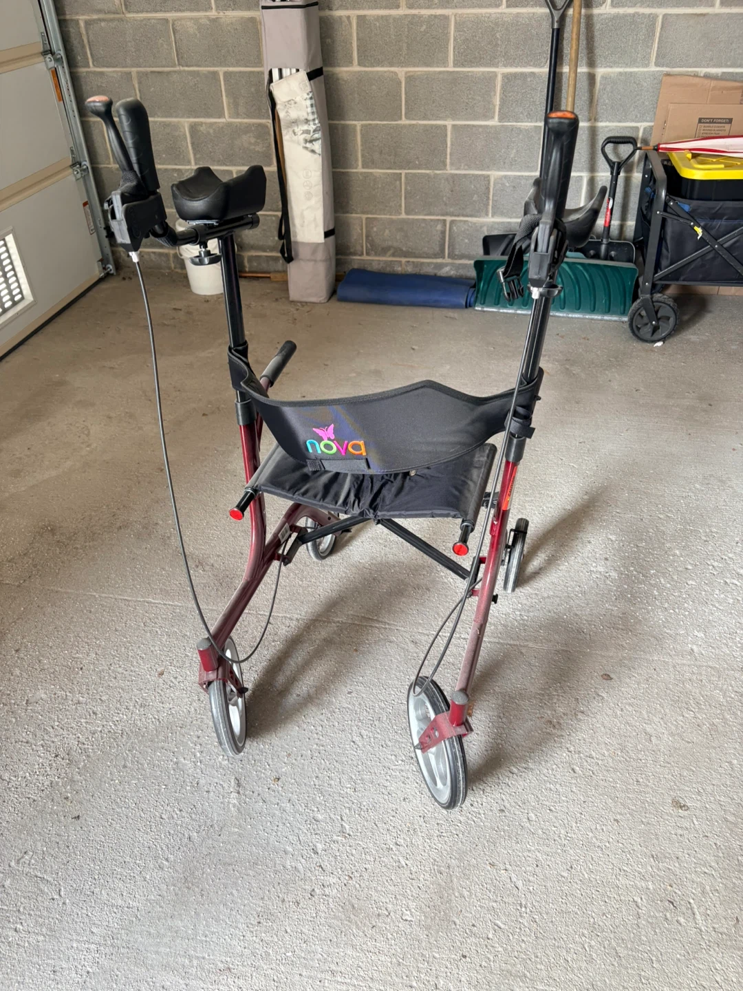 Nova Rollator Walker with Seat
