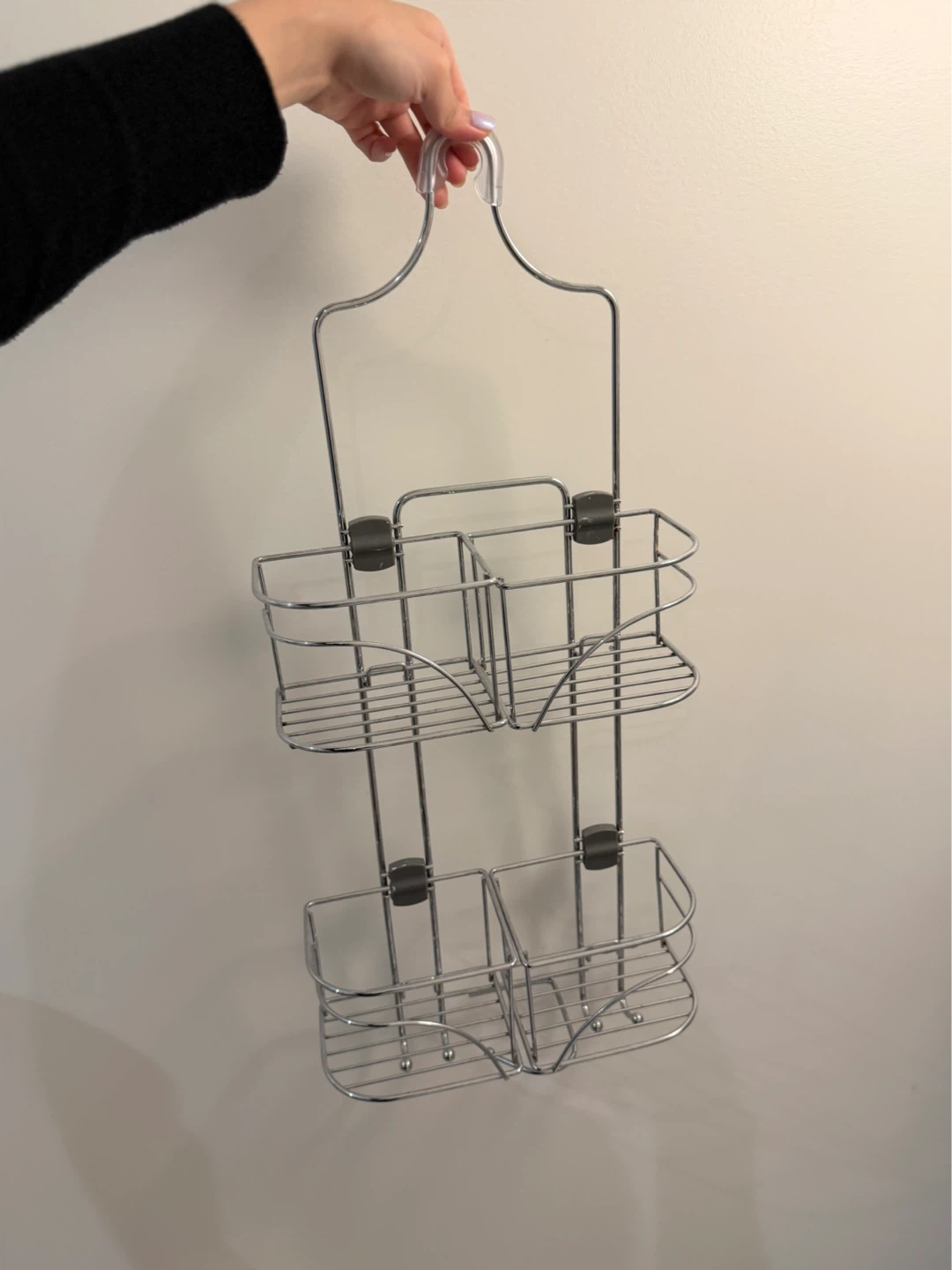 Extendable Shower Caddy overhead