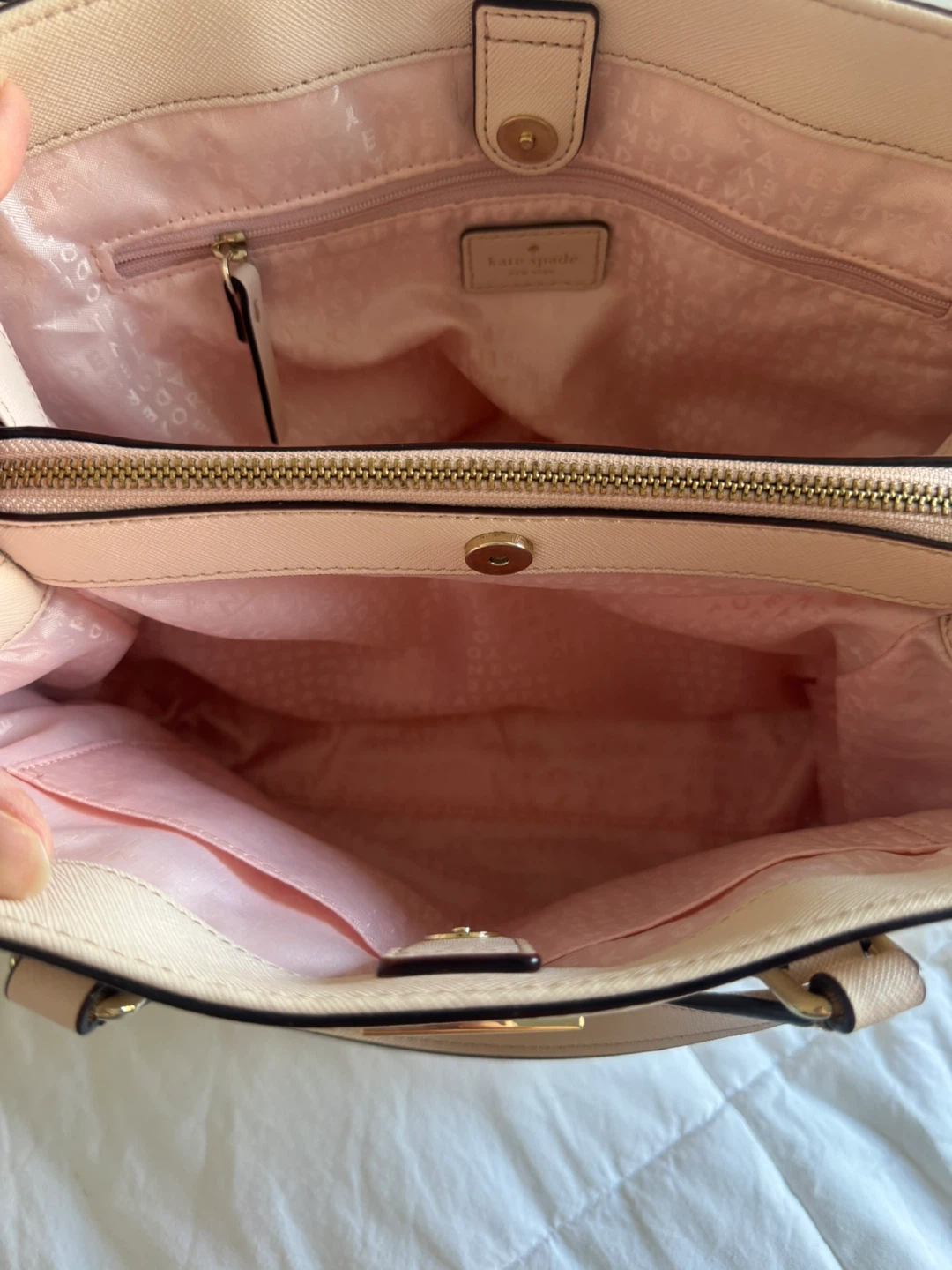 2 Beautiful Kate Spade Light Pink Purses $65 ea. $120 Both - photo 5