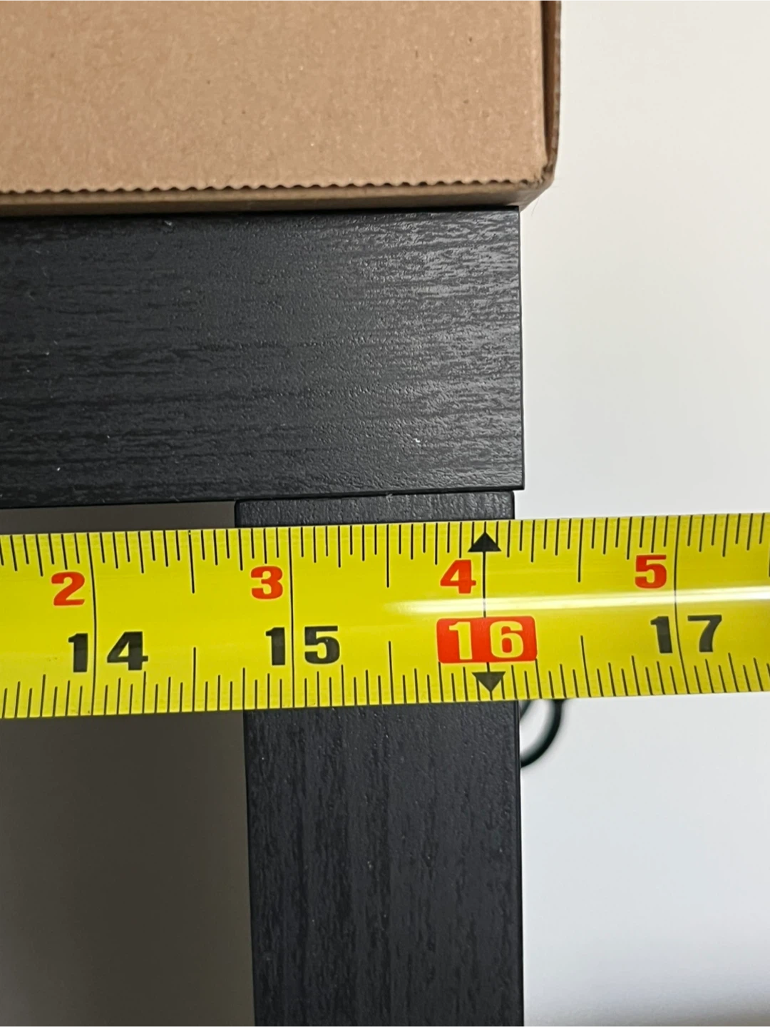 Black 5-Shelf Tall Bookcase - photo 4