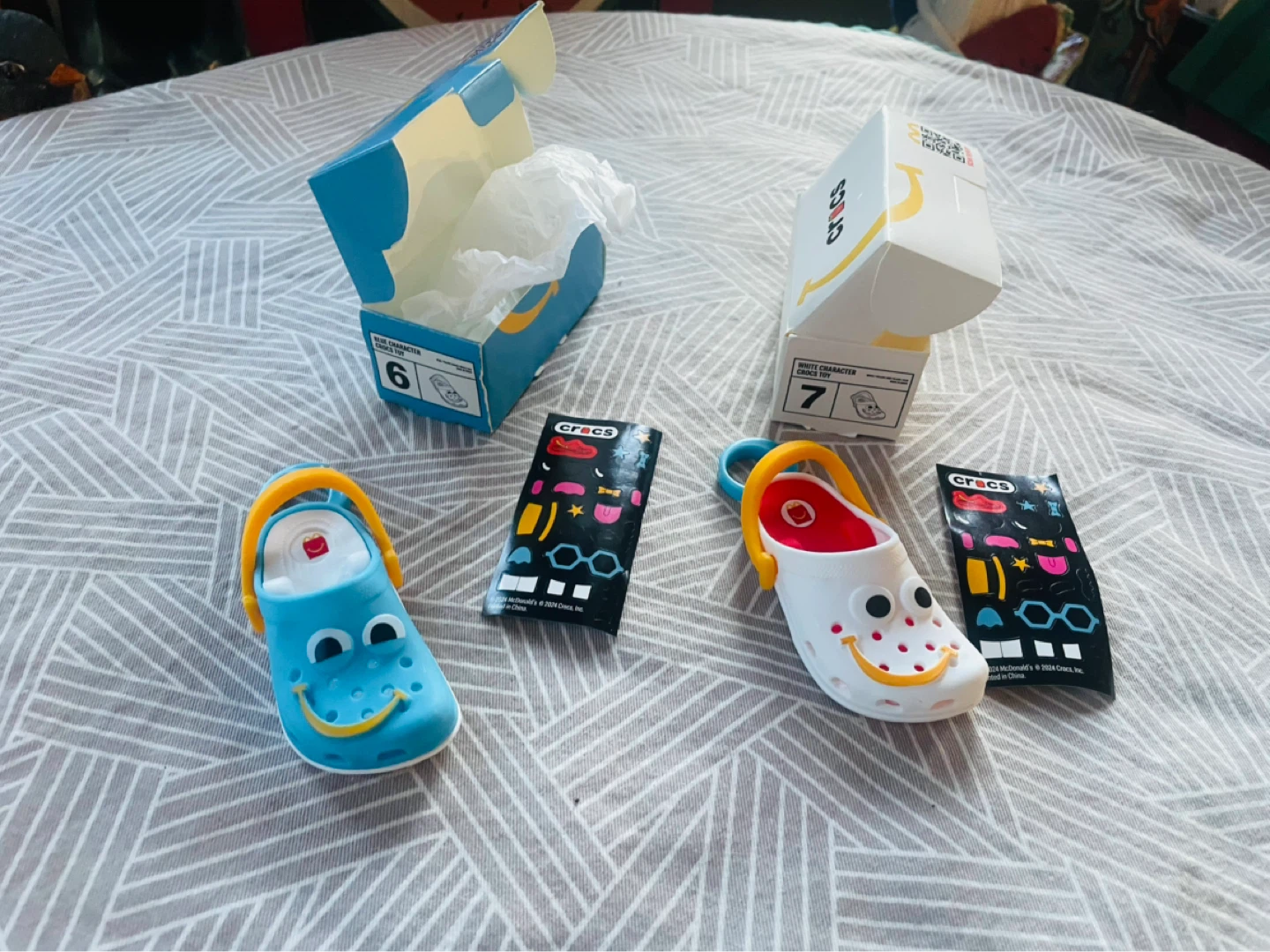 New McDonald’s Crocs shoe keychains