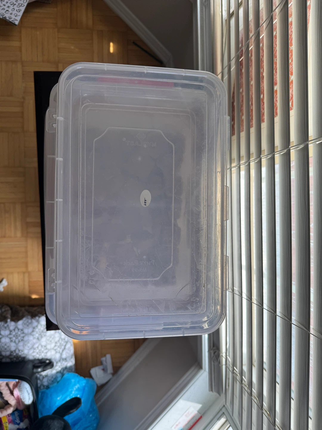 Set of 3 Clear Plastic Storage Containers - photo 2