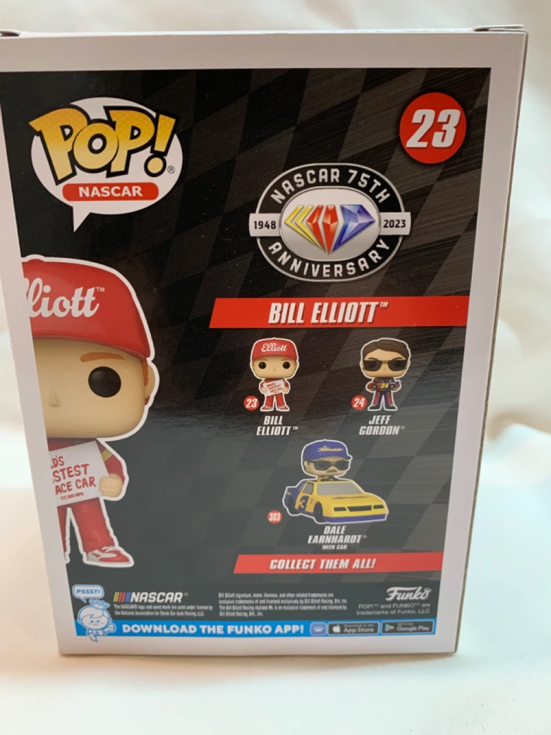 Funko Pop! NASCAR Bill Elliott Vinyl Figure #23 - photo 3