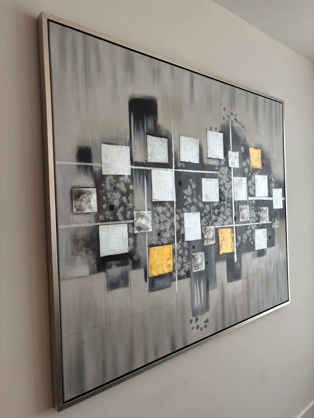 Abstract Square Art Canvas - photo 3