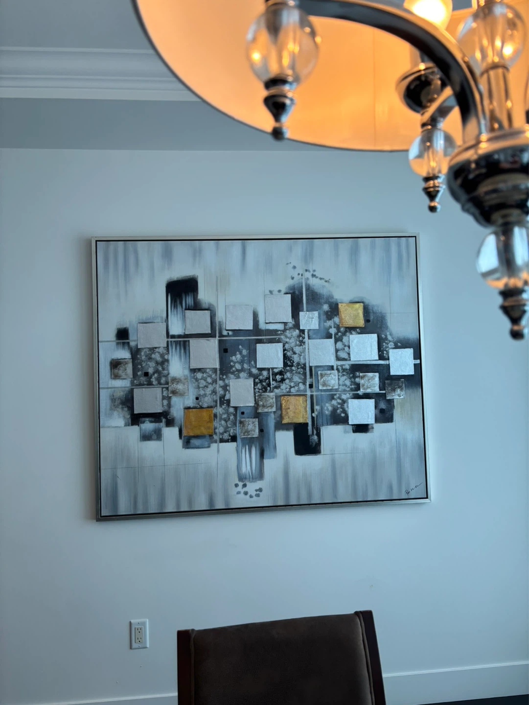 Abstract Square Art Canvas - photo 2