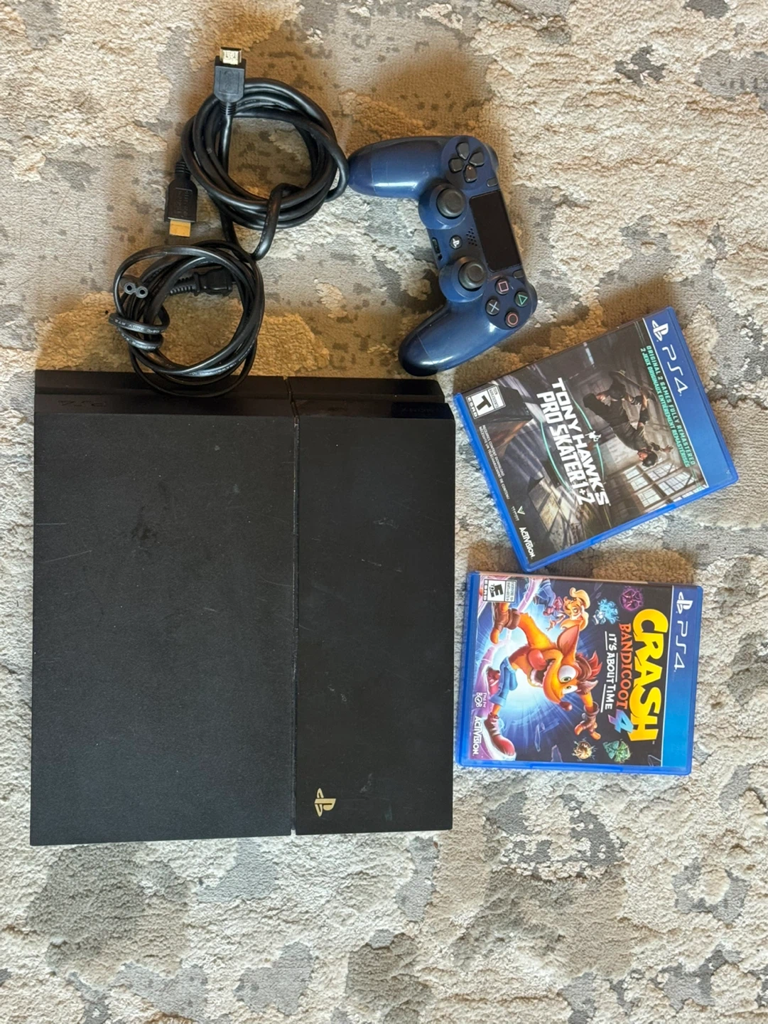 PlayStation 4 Console with Two Games