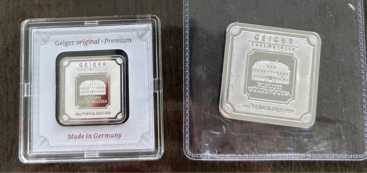 Premium Geiger silver