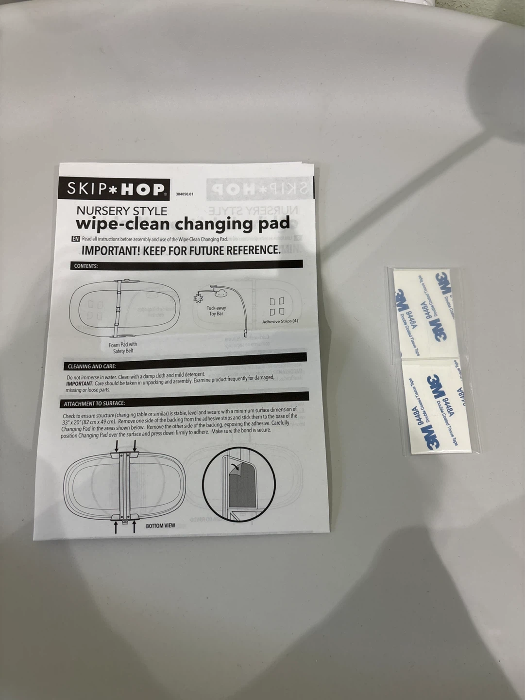 Skip Hop Nursery Style Wipe-Clean Changing Pad - photo 2
