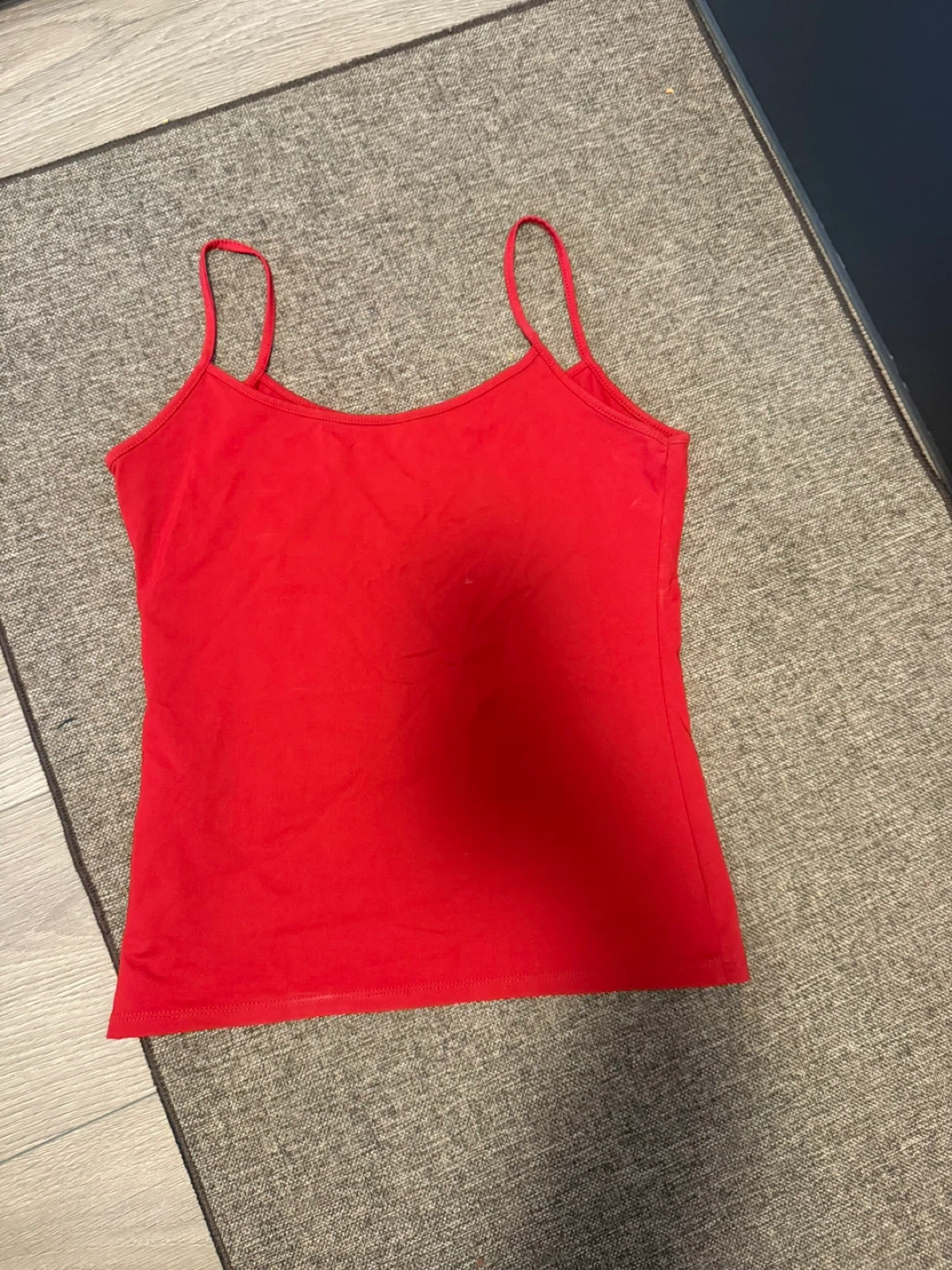 Red Zara Basics Camisole - Size Medium