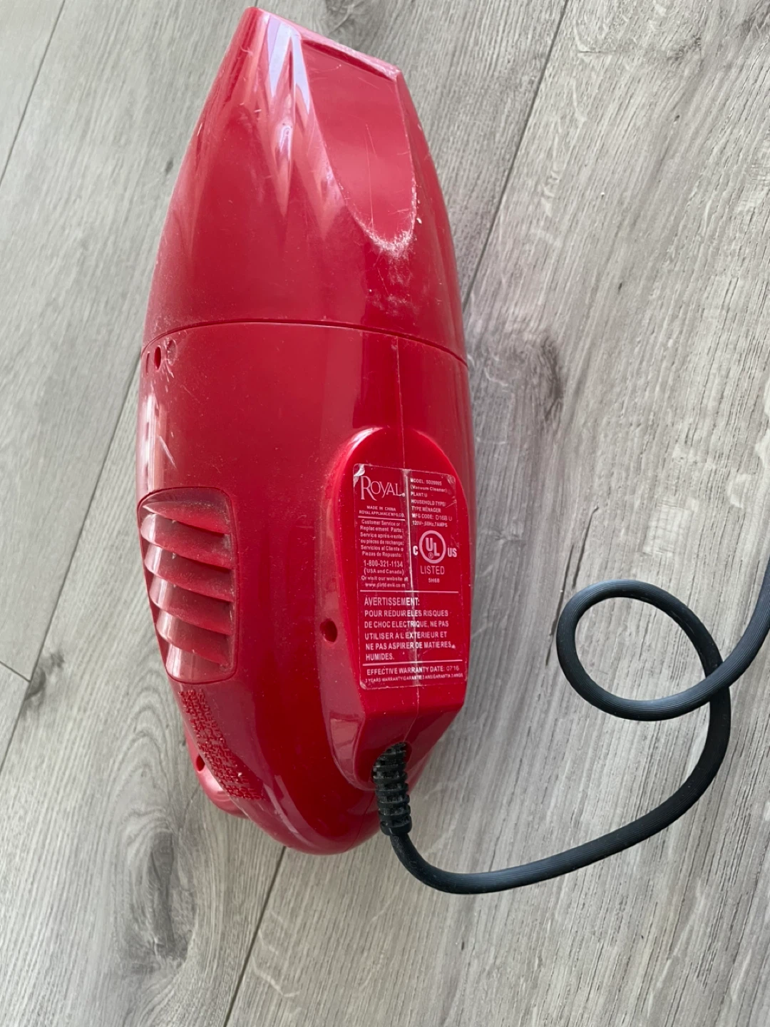 Dirt Devil Scorpion Handheld Vacuum - photo 2