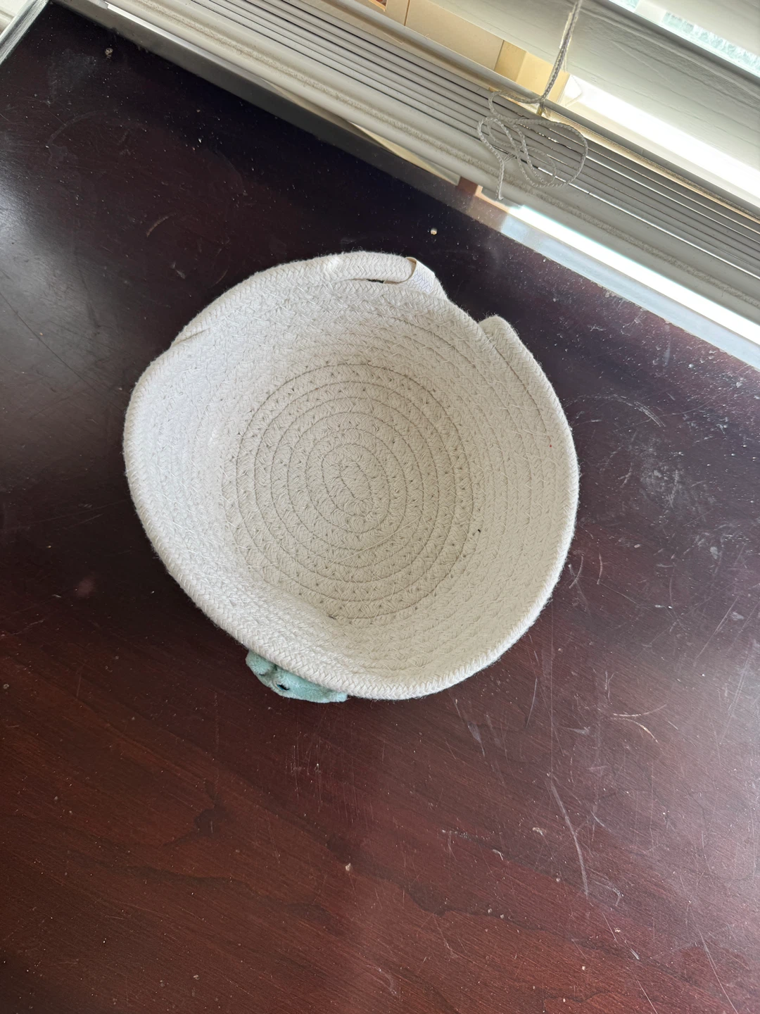 Cute Rope Storage Basket with Crocodile Charm - photo 2