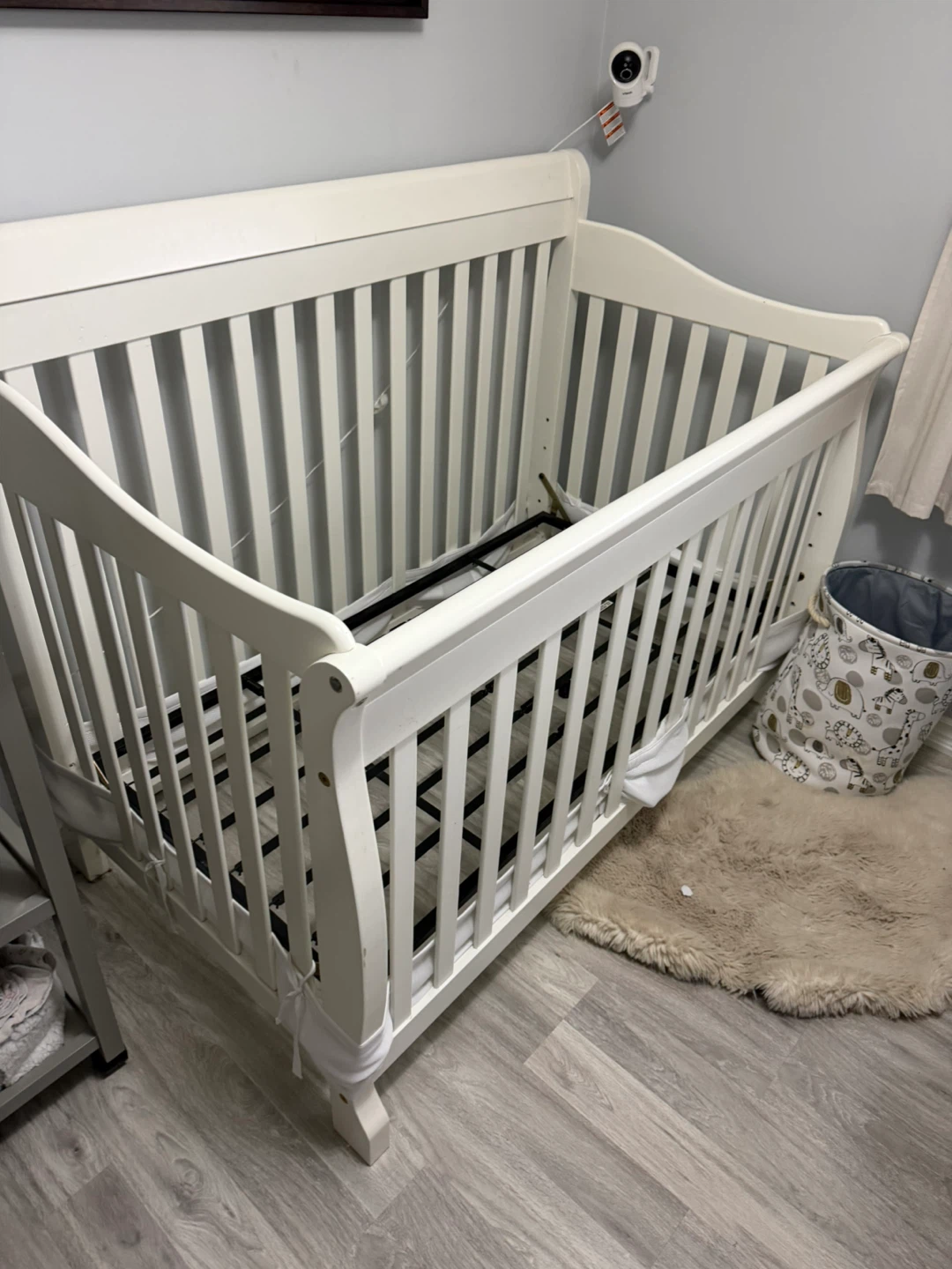 White Convertible Crib