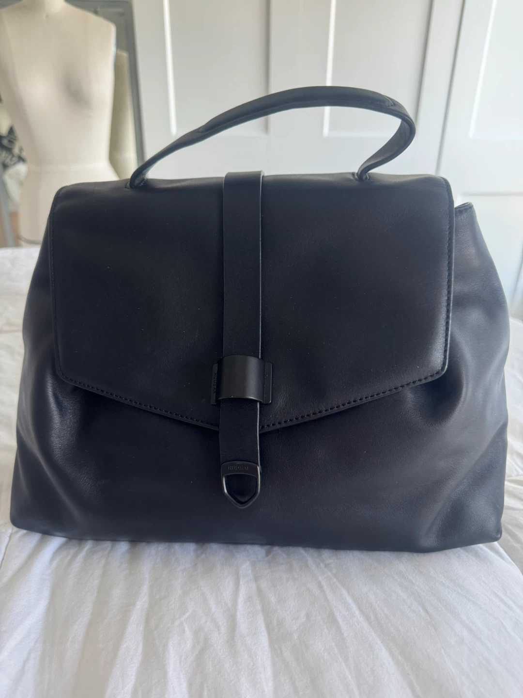 RUDSAK Black leather purse! Like New Originally $400+ tax