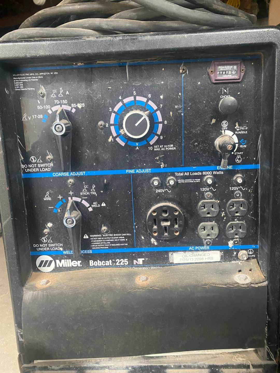 Miller Bobcat 225 Welder/Generator - photo 2
