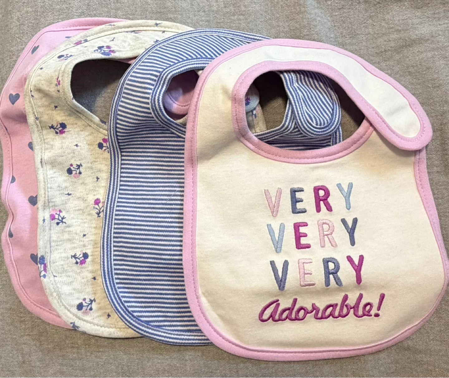 Baby Bibs - Set of 4