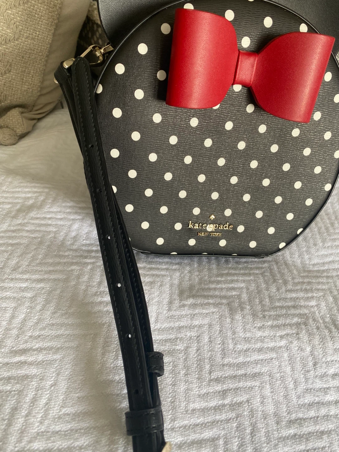 Kate Spade Minnie Mouse Polka Dot Crossbody Bag - photo 2