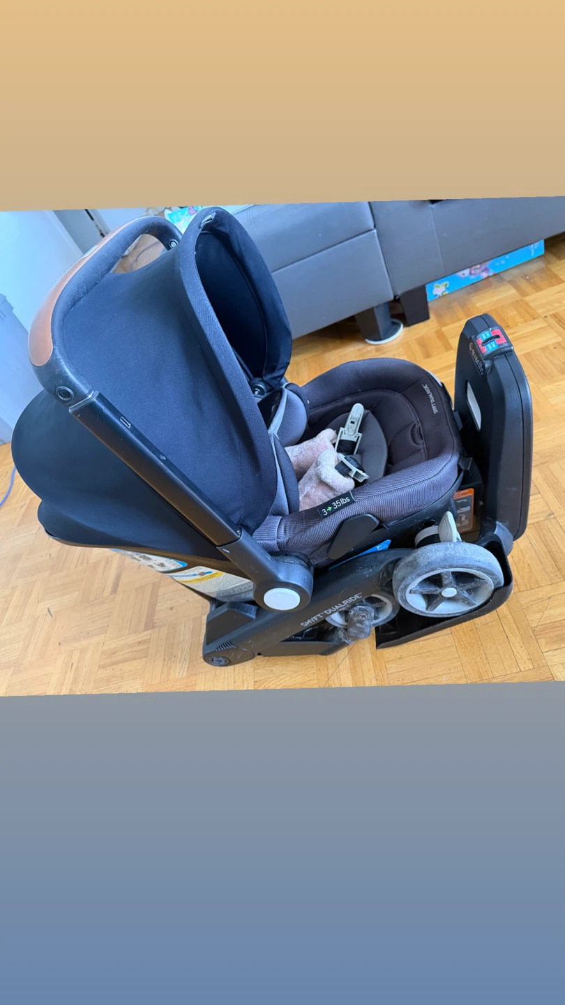 Evenflo Shyft Dual Ride Travel System with Car Seat Base - photo 2