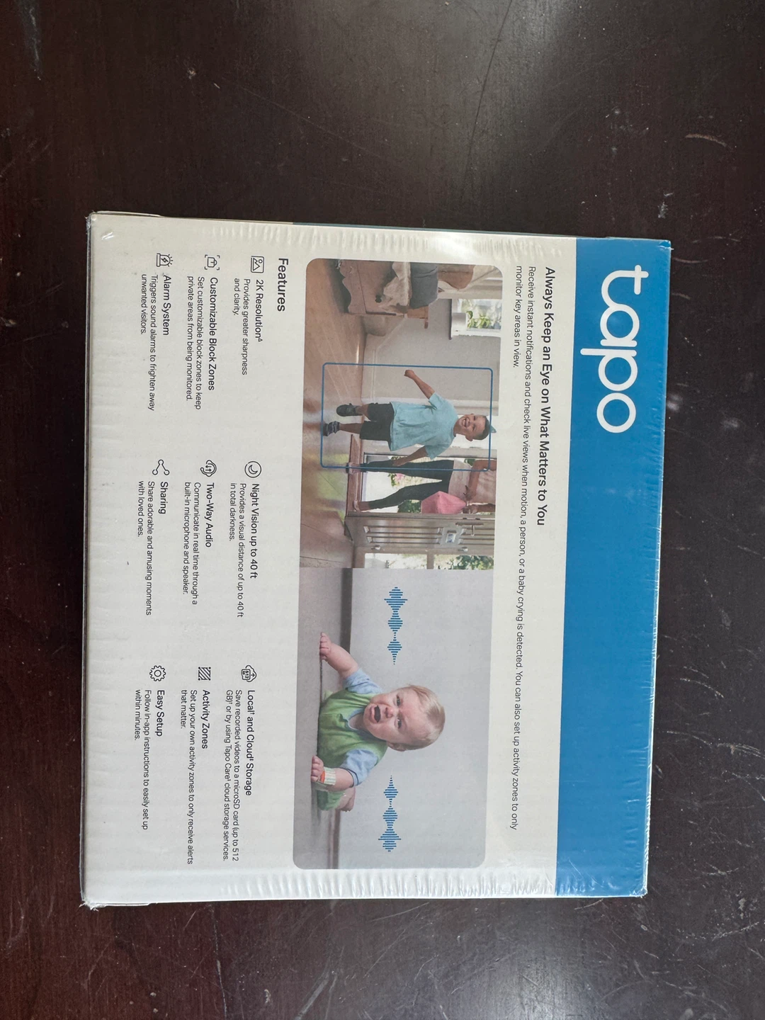 Tapo C110 2K Indoor Home Security Wi-Fi Camera - photo 3