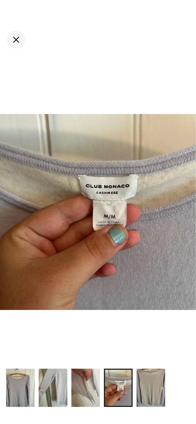 Club Monaco Cashmere Sweater - photo 4