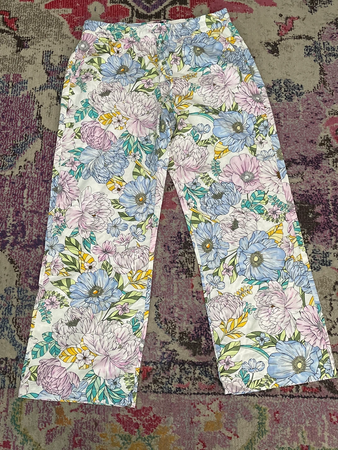Gap Floral Print Pajama Pants M/M