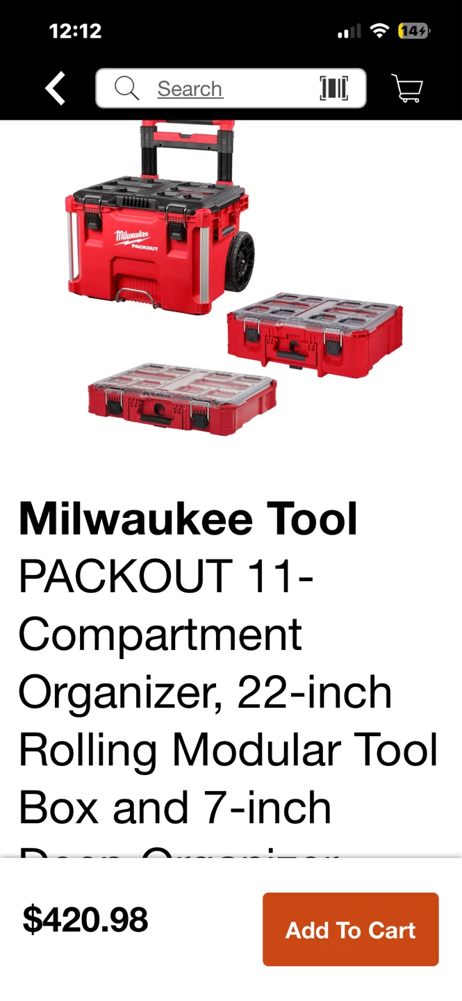 2 Milwaukee Packout Boxes and 3 M18 Lithium Ion Battery Packs