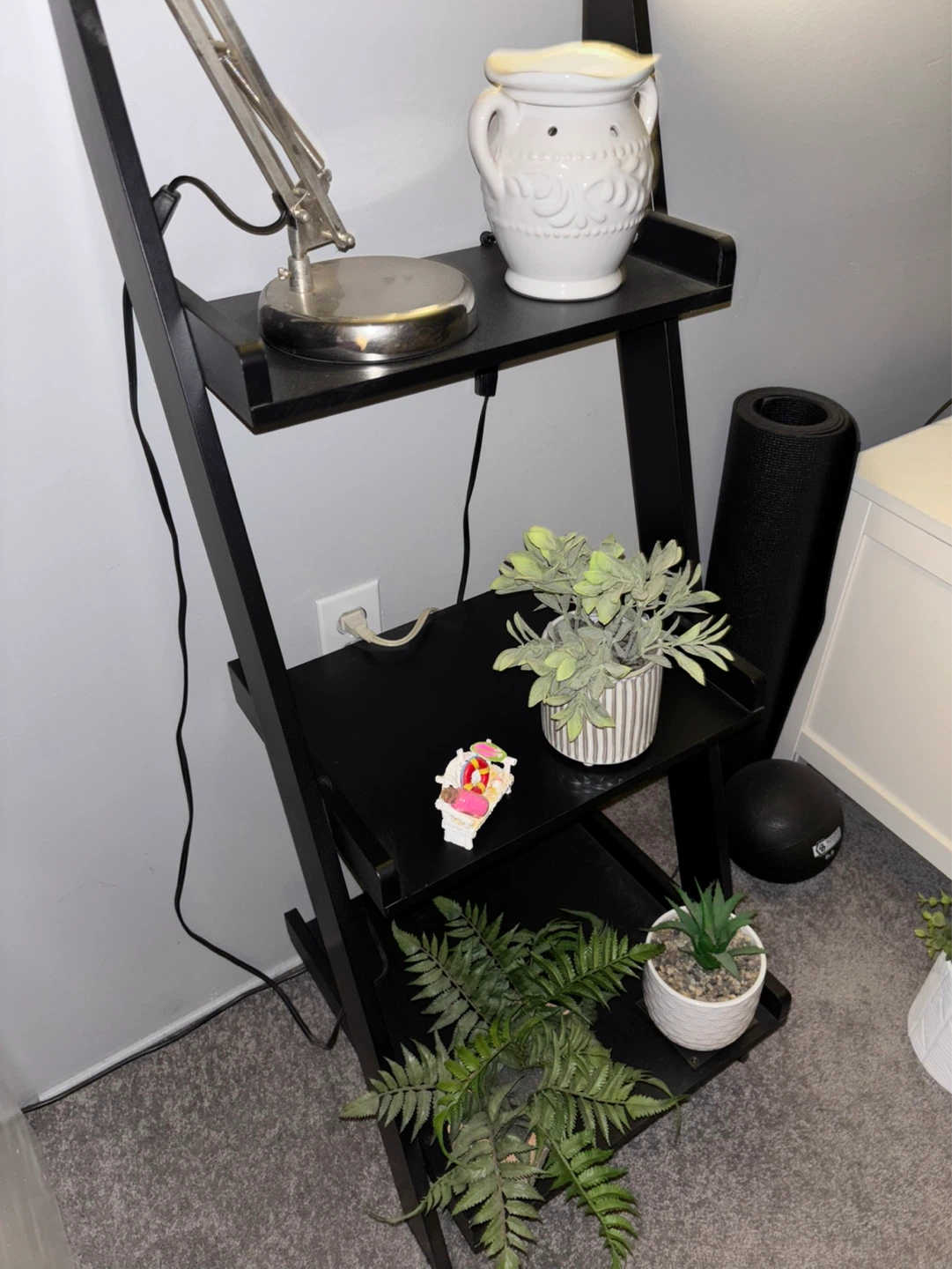3 tier ladder shelf - photo 4