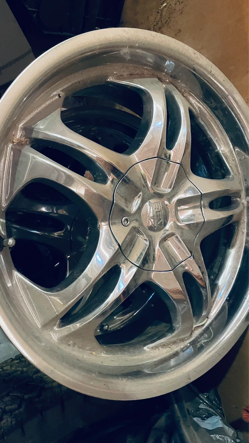 Set of 4 Chrome Rims