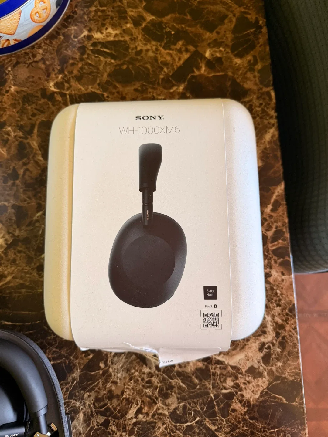 Sony WH-1000XM6 Noise Cancelling Headphones - Black