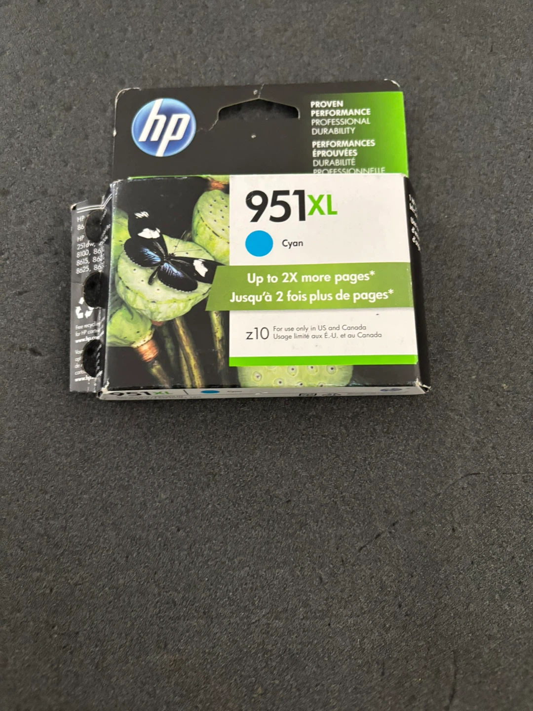 HP 951XL Cyan Ink Cartridge