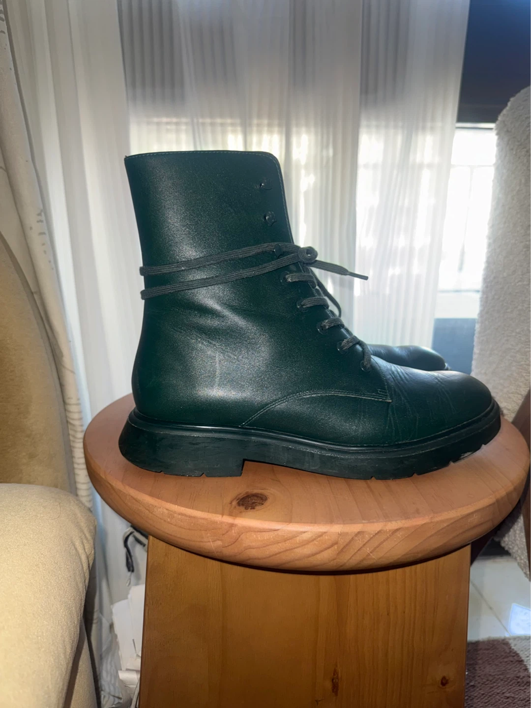 Stuart Weitzman Men’s US 8 Leather Boots - photo 4
