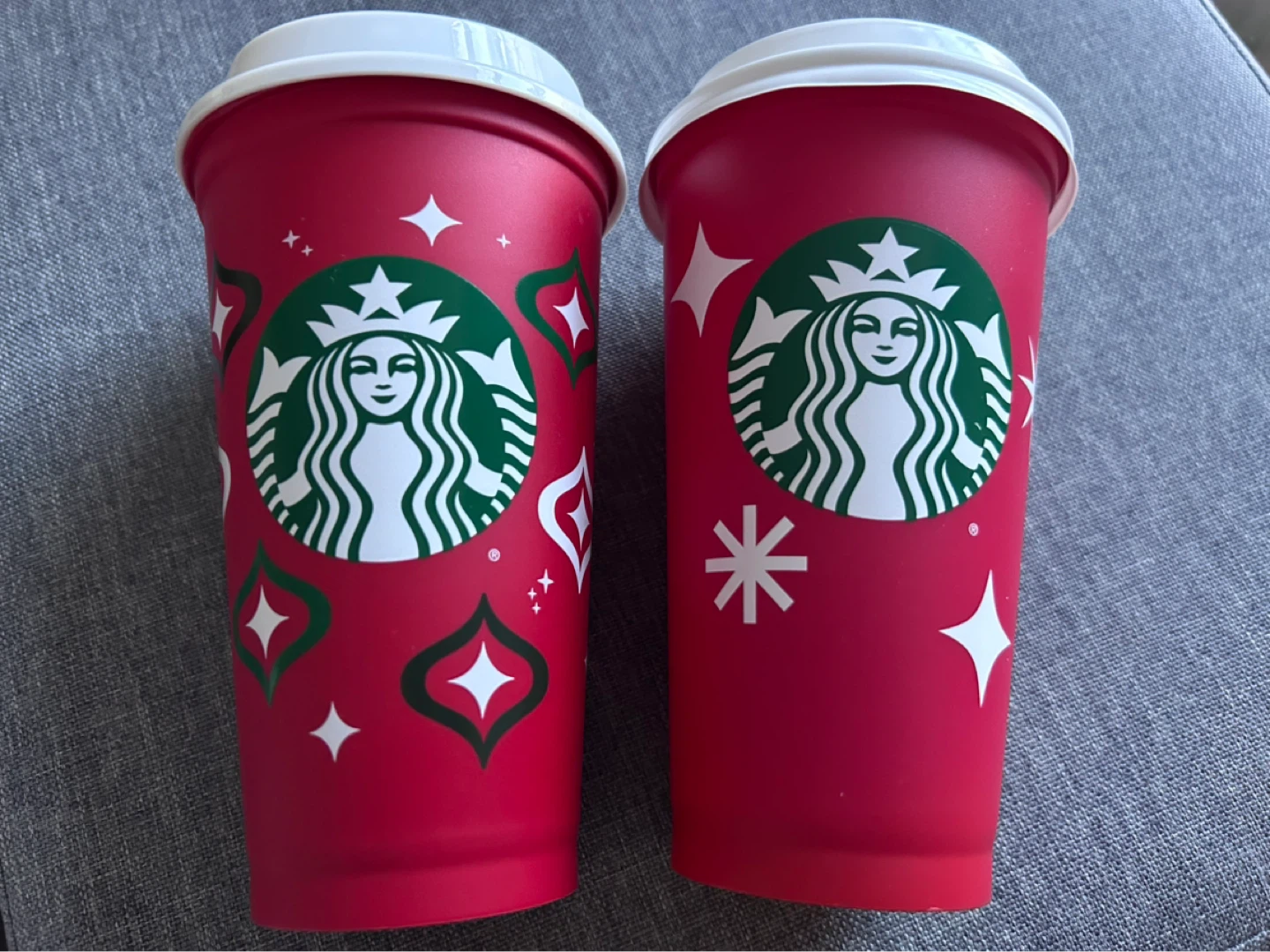 Starbucks holiday reusable cup