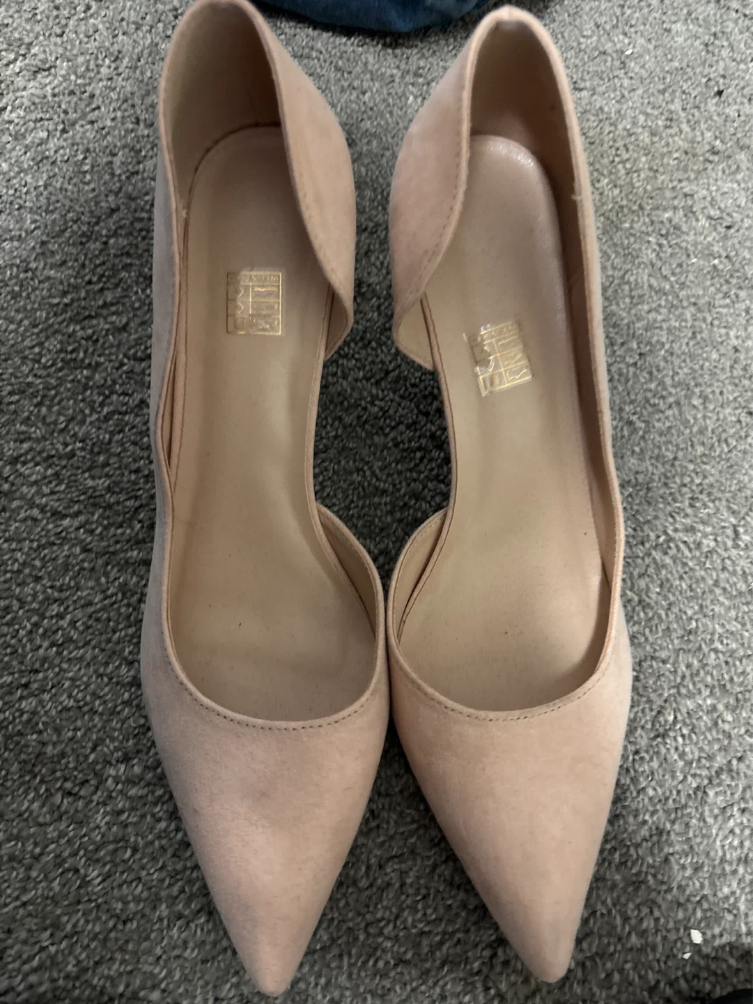 Light Pink Suede Pumps - photo 3