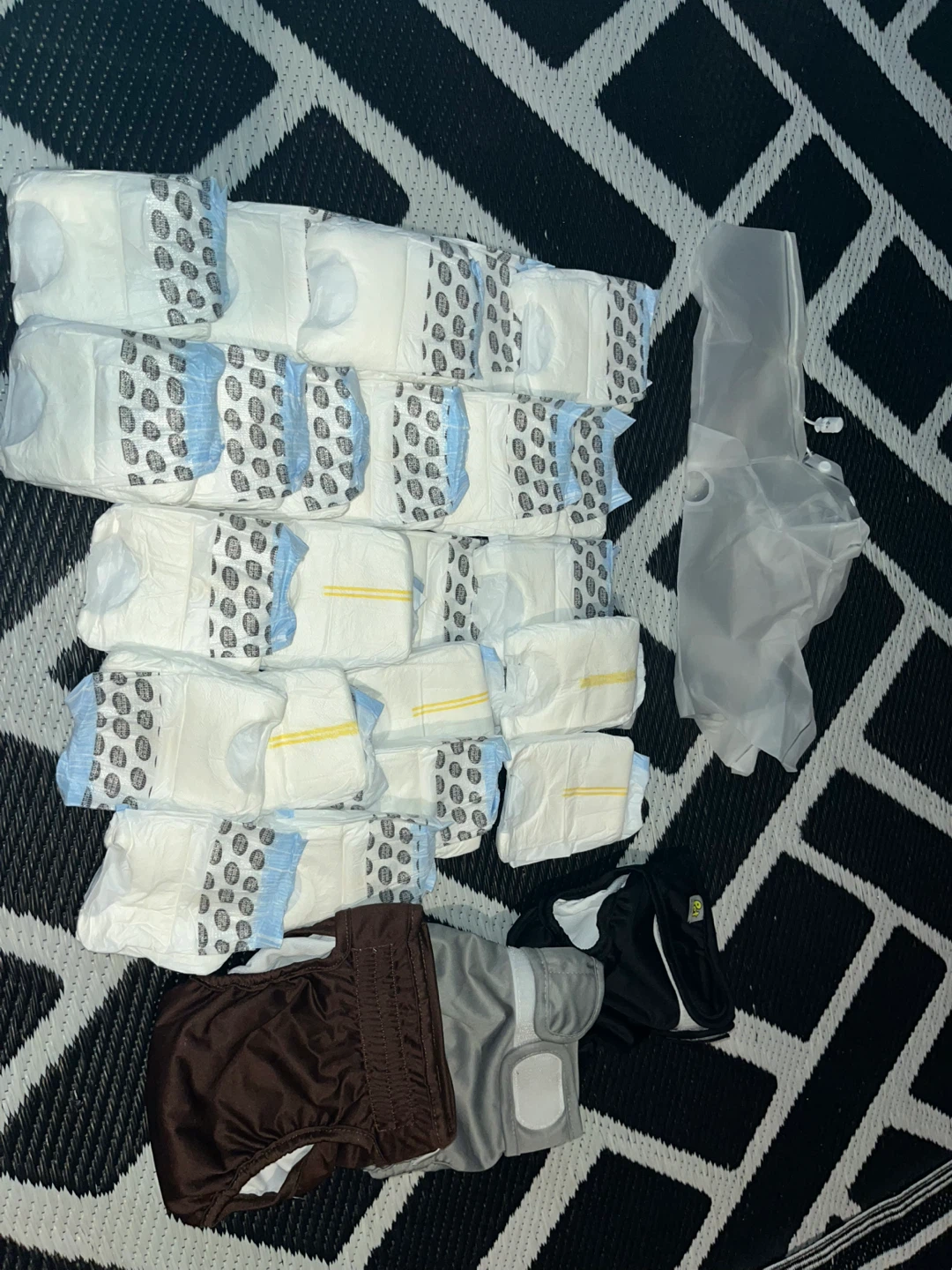 Bundle of Cloth Diapers and reusable