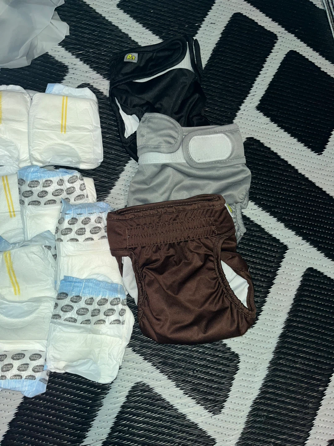 Bundle of Cloth Diapers and reusable - photo 2