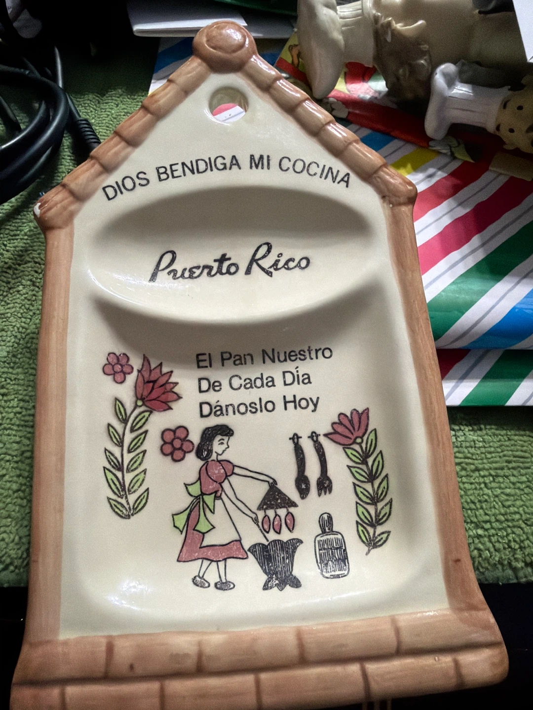 Puerto Rico Ceramic Dish